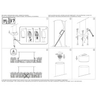 Светильник уличный садово-парковый Ideal Lux Venus PT1 H80 макс.1х15Вт IP44 GU10 230В Антрацитовый/Матовый Алюминий/Акрил 106175