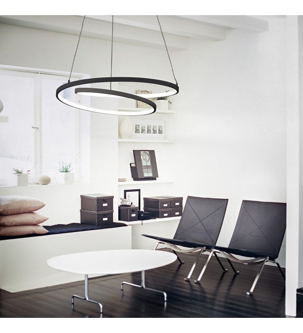 Люстра подвесная Ideal Lux Oz SP D100 On-Off 3000K Белый LED 352411