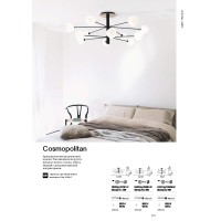 Люстра потолочная Ideal Lux Cosmopolitan PL10 Черный G9 273693