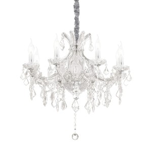 Люстра подвесная Ideal Lux Napoleon SP8 Хром E14 167244