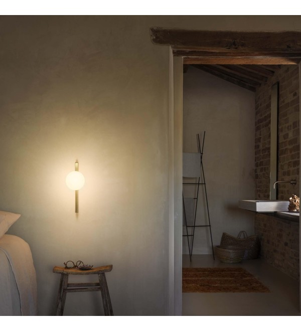 Лампа настольная Ideal Lux Binomio TL1 G9 Латунь 353258