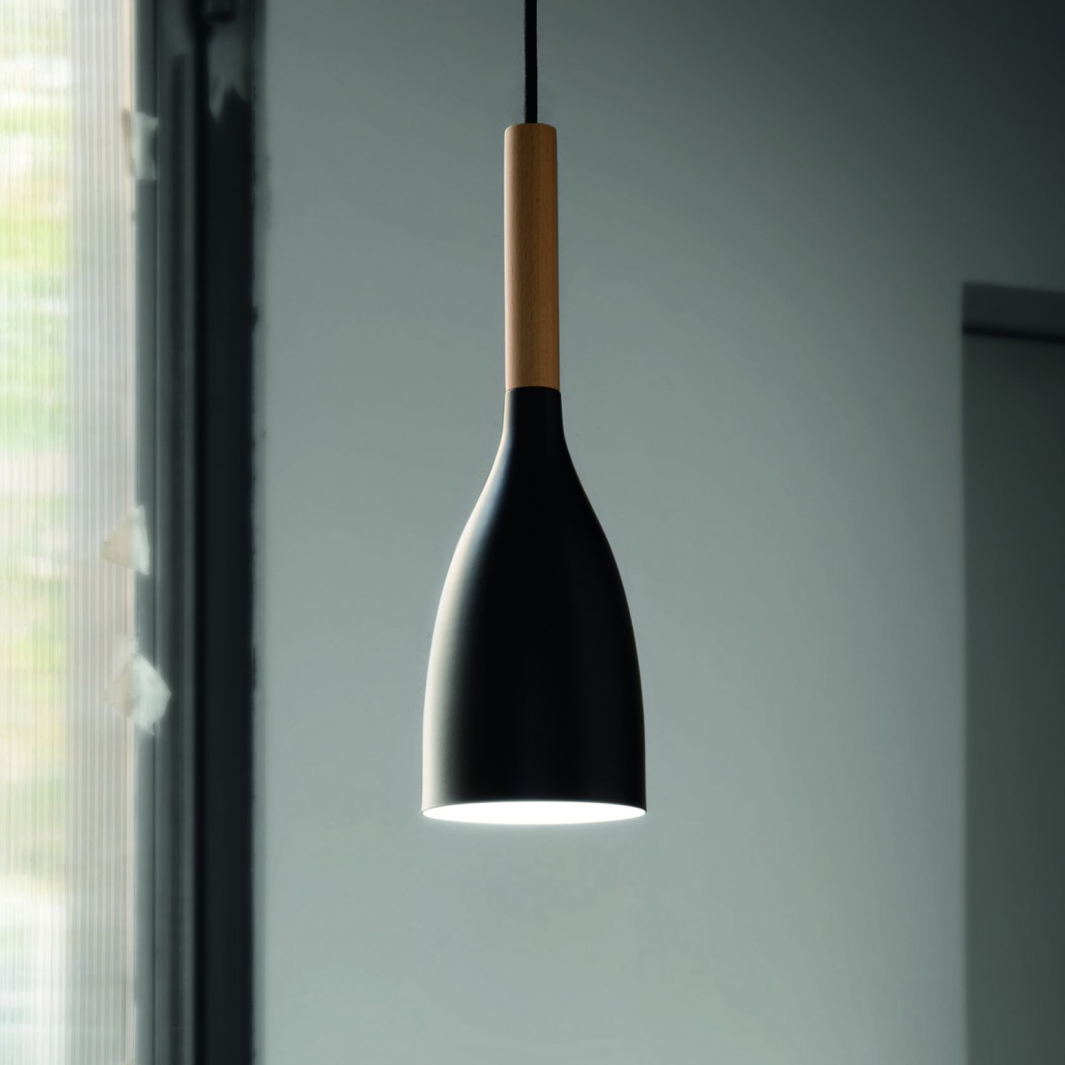 Светильник подвесной Ideal Lux Manhattan SP1 Черный E14 110752