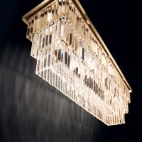 Люстра подвесная Ideal Lux Martinez SP8 Золото E14 213583