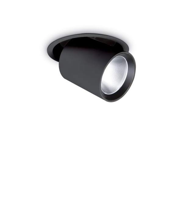 Светильник встраиваемый Ideal Lux Nova FI 30W 3000K LED Черный 248196