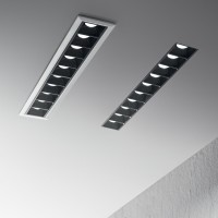 Светильник встраиваемый Ideal Lux Lika FI Trimless 12W 3000K LED Черный 206226