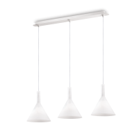 Светильник подвесной Ideal Lux Cocktail SP3 Белый E14 074245
