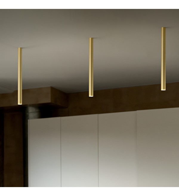 Светильник потолочный Ideal Lux Look LED PL01 Round D3.0 H020 On-Off 3000K Черный 353319