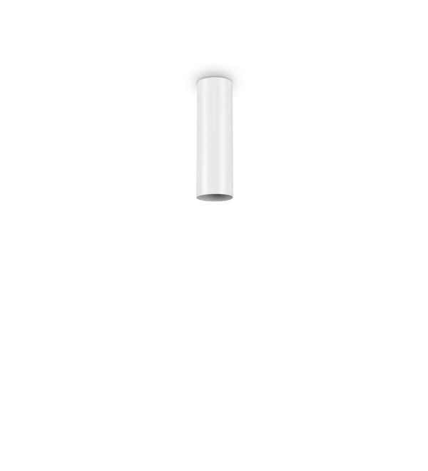 Светильник потолочный Ideal Lux Look PL1 Round D60 H200 Белый GU10 233079
