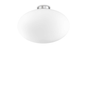 Светильник потолочный Ideal Lux Candy PL1 D40 E27 Белый