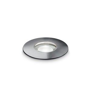 Светильник уличный встраиваемый Ideal Lux Rocket Fi D90 Wide 3000K LED Сталь 370996
