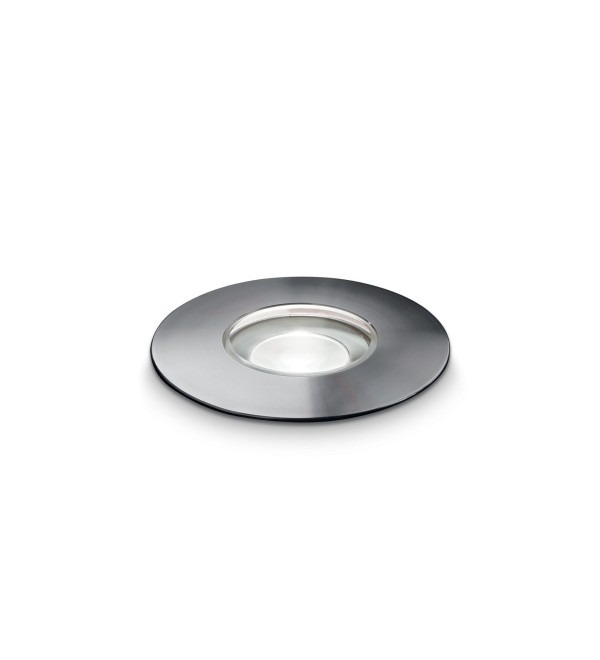 Светильник уличный встраиваемый Ideal Lux Rocket Fi D90 Wide 3000K LED Сталь 370996