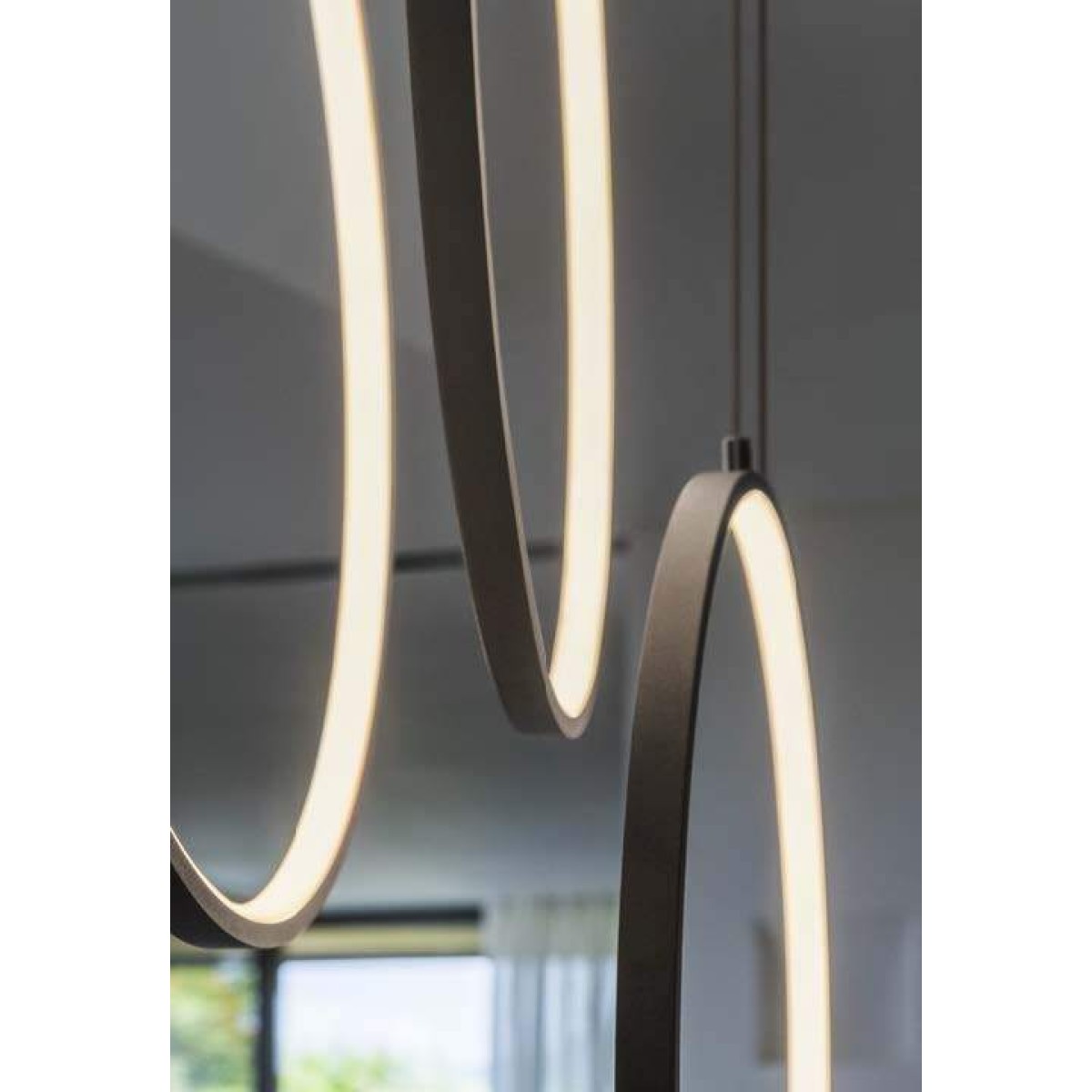 Люстра подвесная Ideal Lux Frame SP Cerchio Черный 3000К 269337