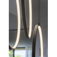 Люстра подвесная Ideal Lux Frame SP Cerchio Черный 3000К 269337