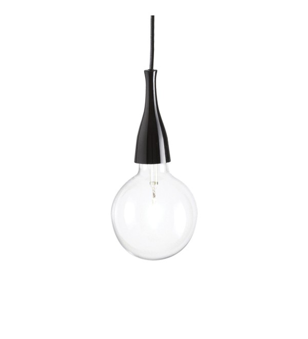 Светильник подвесной Ideal Lux Minimal SP1 Черный E27 009407