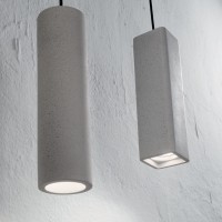 Светильник подвесной Ideal Lux Oak SP1 Square Цемент GU10 150673