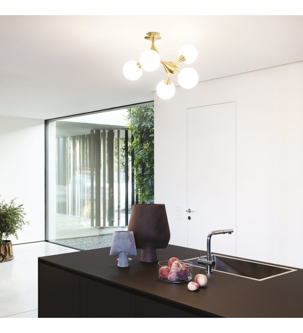 Люстра потолочная Ideal Lux Nodi PL5 Белый E14 073712