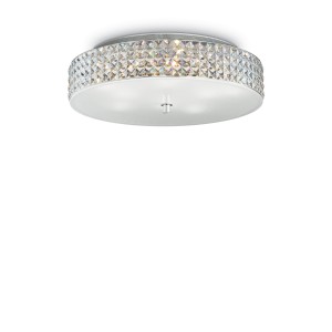 Люстра потолочная Ideal Lux Roma PL9 Хром G9 087863