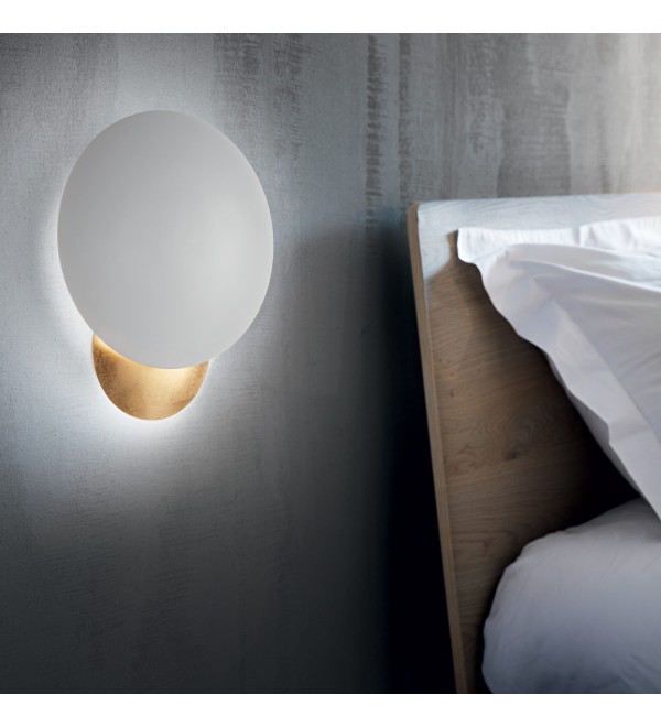Светильник настенный Ideal Lux Eclissi AP Золото 3000К LED 259048