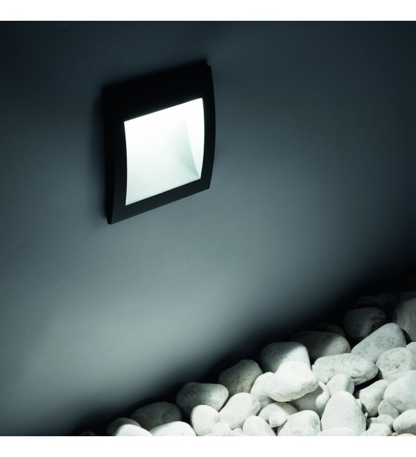 Светильник уличный встраиваемый Ideal Lux Wire FI D09 Антрацит 3000К LED 255521