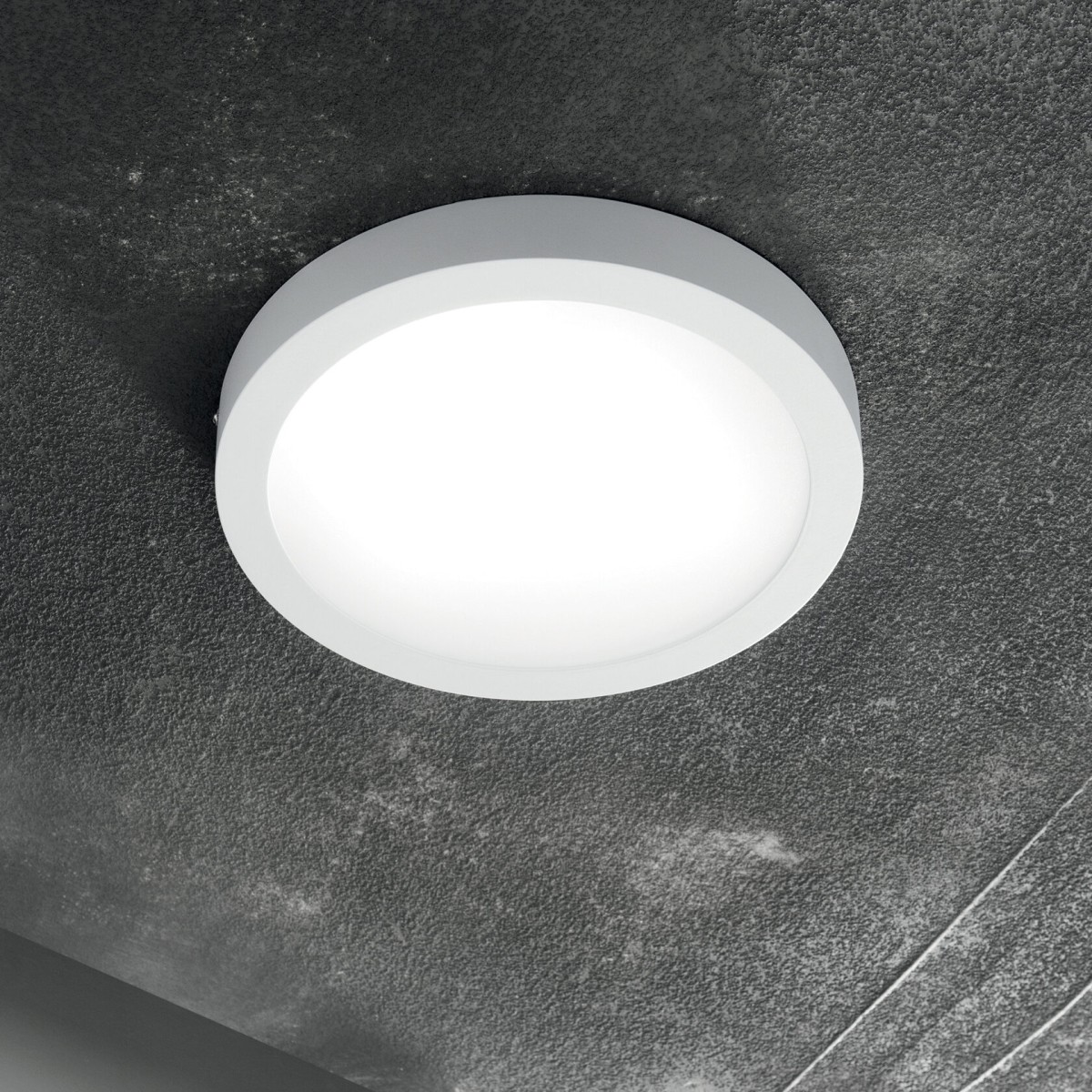 Светильник потолочный Ideal Lux Universal PL D22 Round 4000K LED Белый 321752