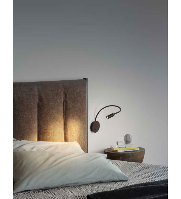 Светильник настенный бра Ideal Lux Focus-2 AP Черный 3000К LED 203195