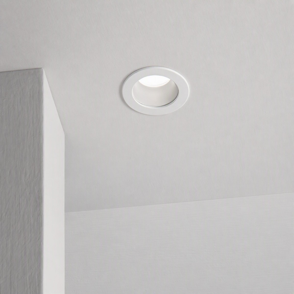 Светильник встраиваемый Ideal Lux Quark FI 12.0W 3000K LED Черный 322919