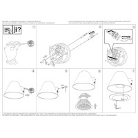 Светильник уличный Ideal Lux Gas AP1 Антрацит GU10 091525