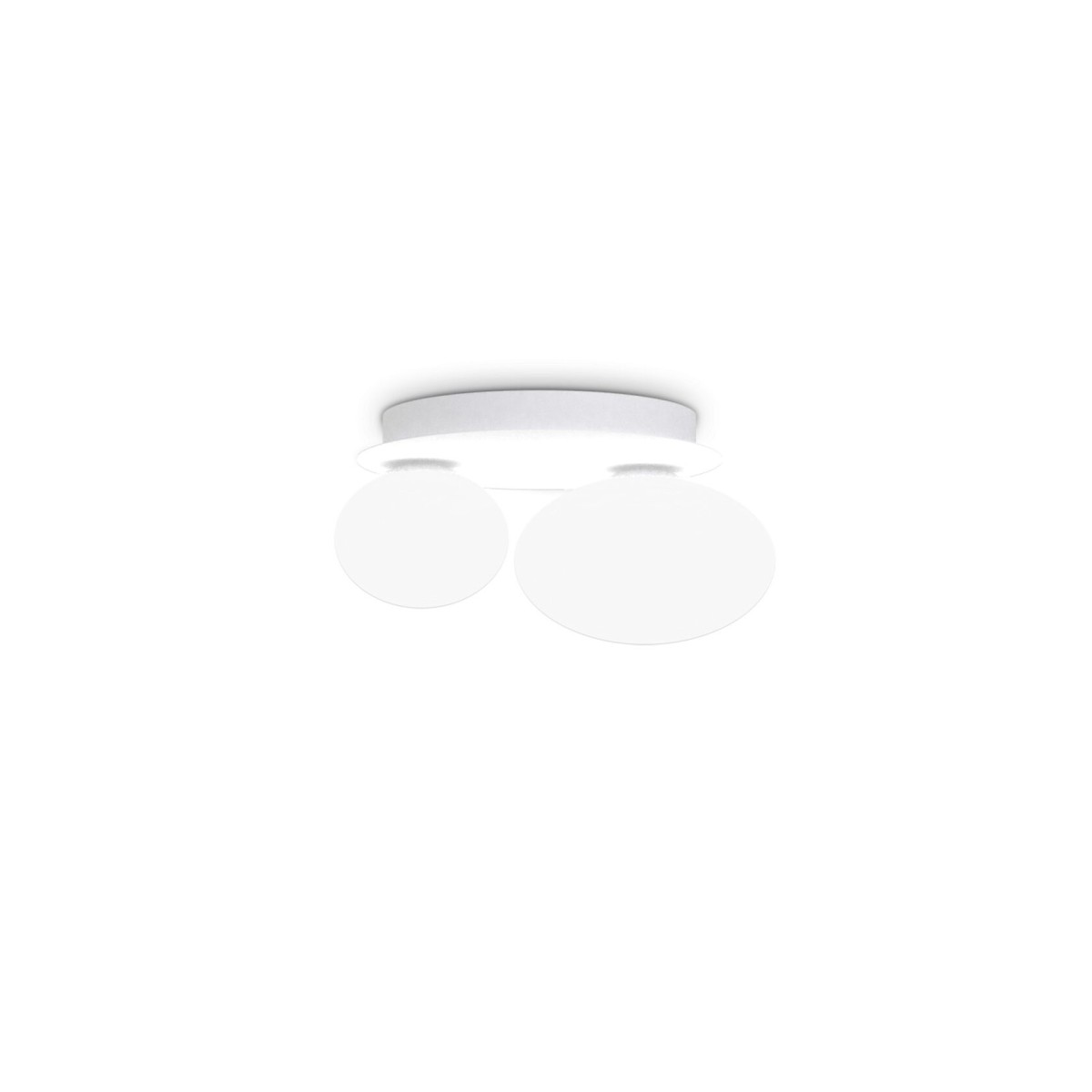 Люстра потолочная Ideal Lux Ninfea PL2 Белый GX53 306957