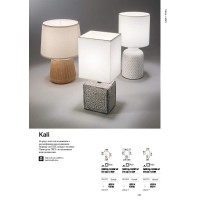 Лампа настольная Ideal Lux Kali-2 TL1 Белый Керамика E14 245331
