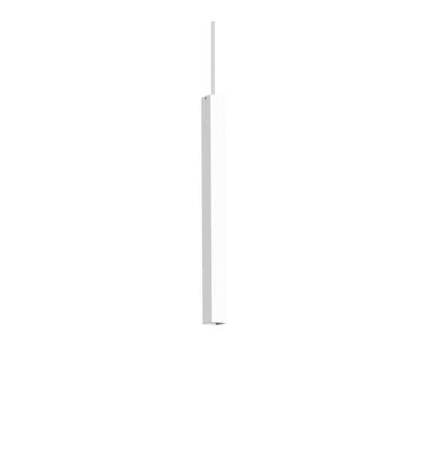 Светильник подвесной Ideal Lux Look LED SP01 Square D3.0 H040 On-Off 3000K Белый LED 194189