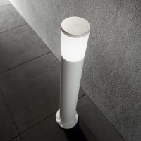 Светильник садово-парковый Ideal Lux Atena PT1 Белый E27 198644