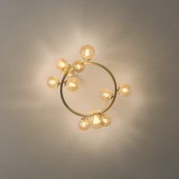 Люстра потолочная Ideal Lux Perlage PL10 Серый C9 309286