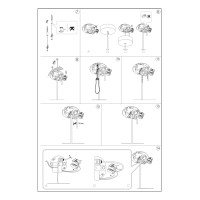 Светильник подвесной Ideal Lux Coco-1 SP Серый 3000К LED 275581