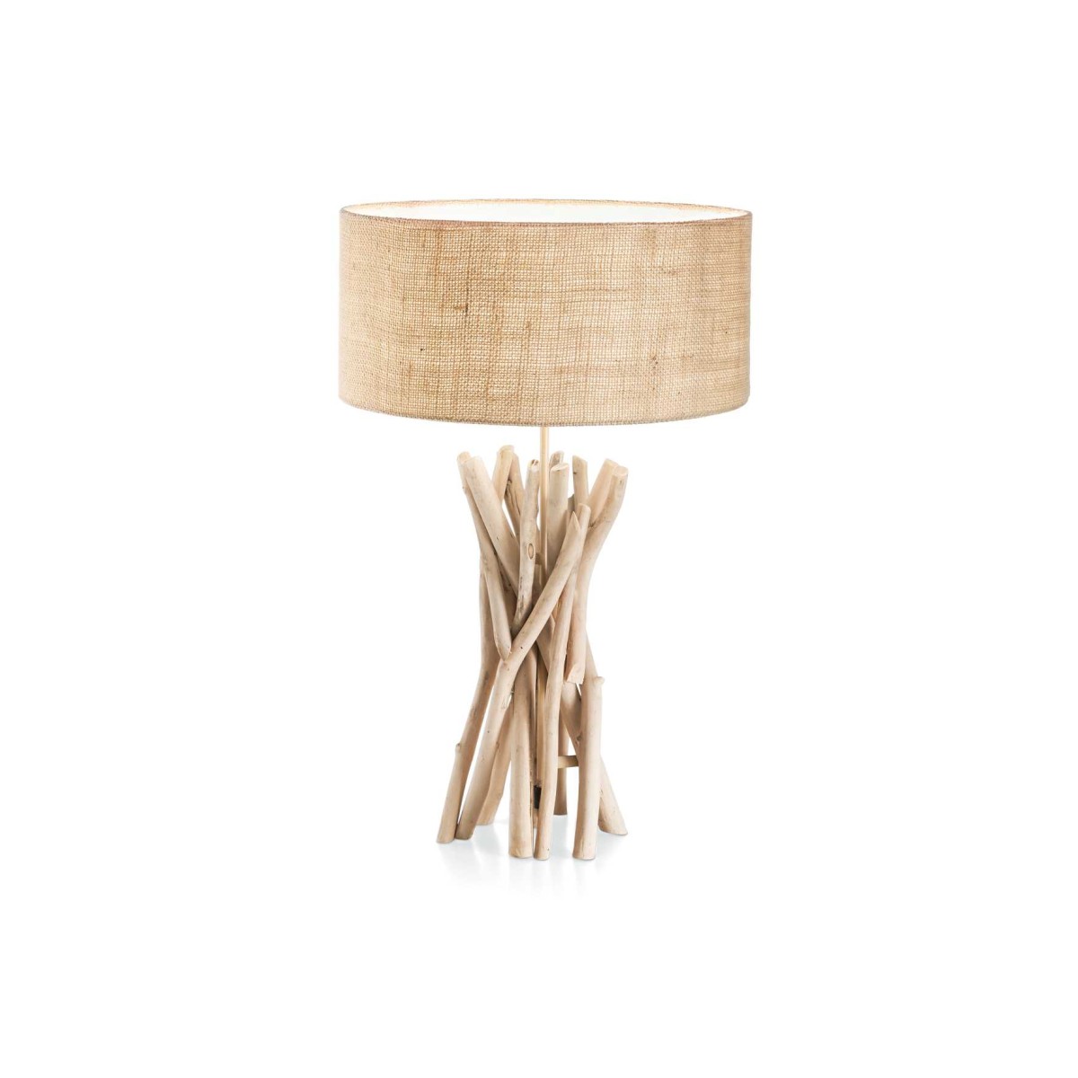 Лампа настольная Ideal Lux Driftwood TL1 E27 Дерево 129570