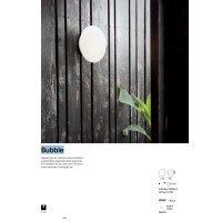 Светильник уличный Ideal Lux Bubble AP2 Белый G9 158907