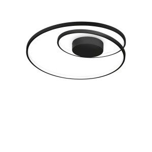 Люстра потолочная Ideal Lux Oz PL On-Off 4000K Черный LED 342320
