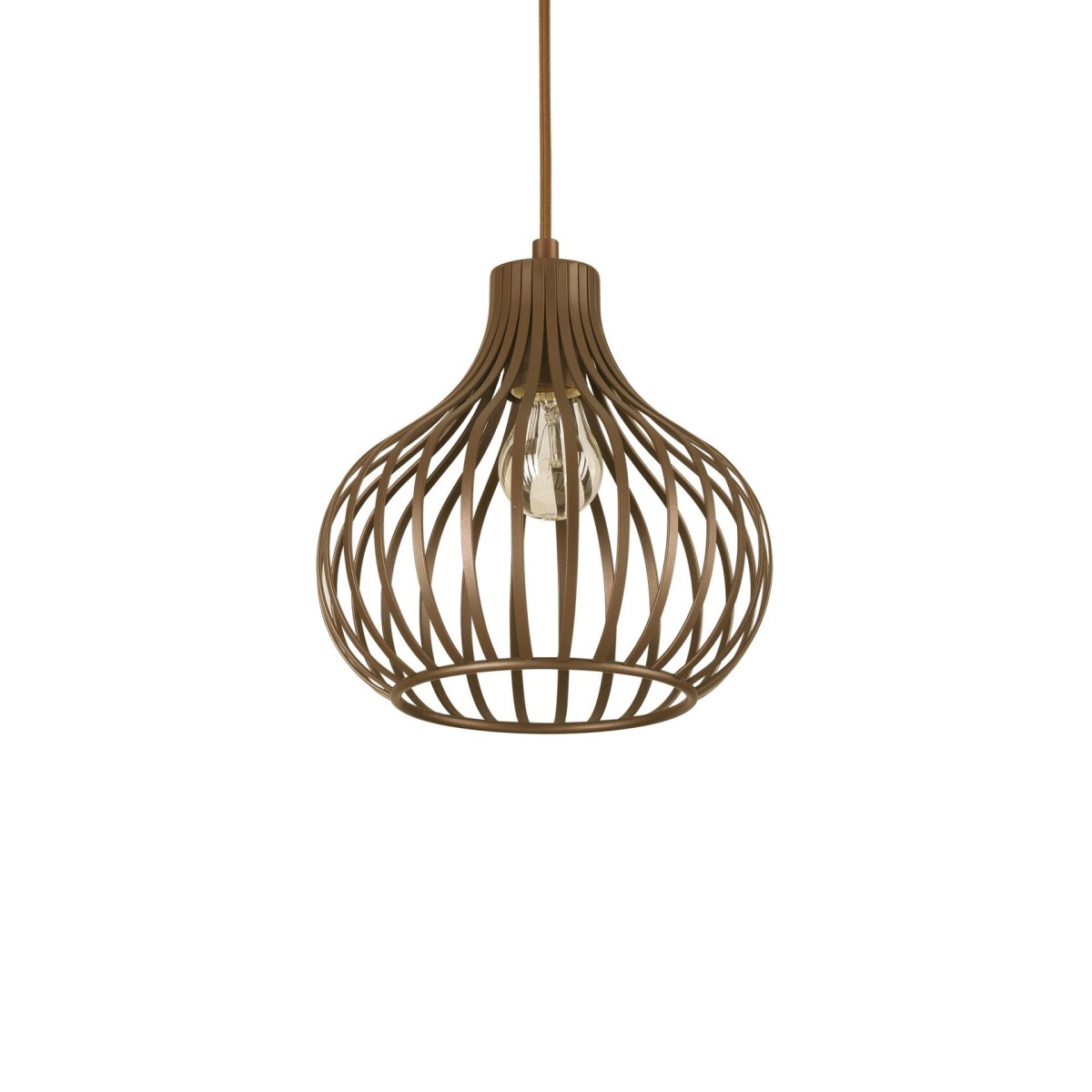 Светильник подвесной Ideal Lux Onion SP1 D23 Коричневый E27 205281