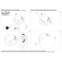 Светильник уличный Ideal Lux Mib PL Round Белый 4000К 202945