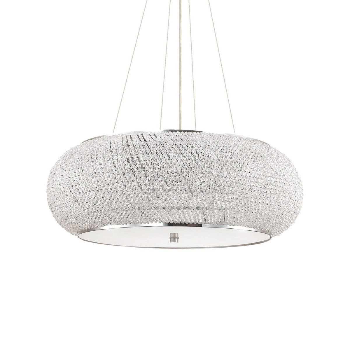 Люстра подвесная Ideal Lux Pasha SP14 Хром E14 164977