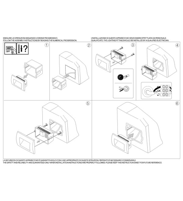 Светильник уличный встраиваемый Ideal Lux Wire FI D09 Антрацит 3000К LED 255521