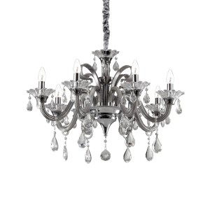 Люстра подвесная Ideal Lux Colossal SP8 Серый E14 081519