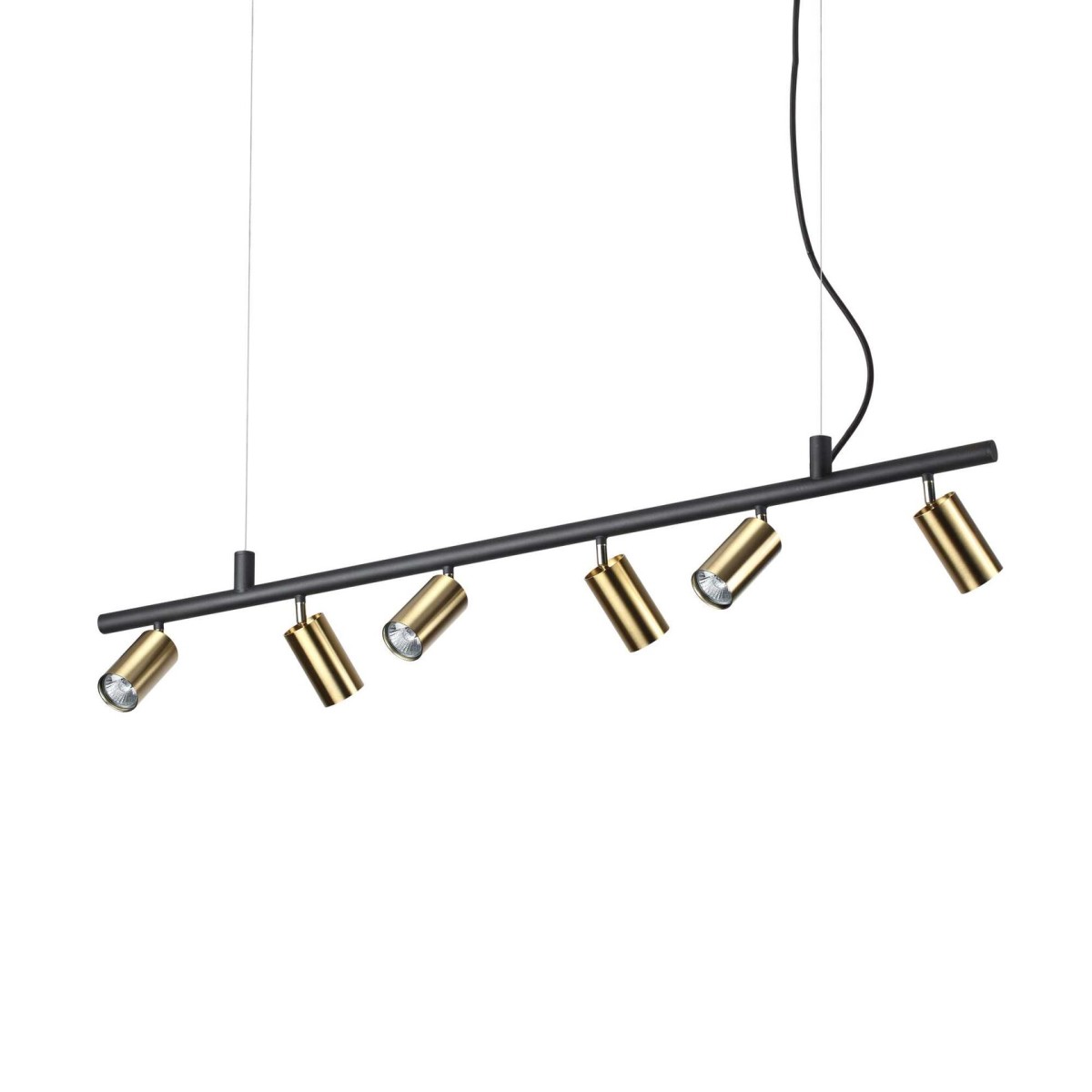 Светильник подвесной Ideal Lux Dynamite SP6 Латунь GU10 244648