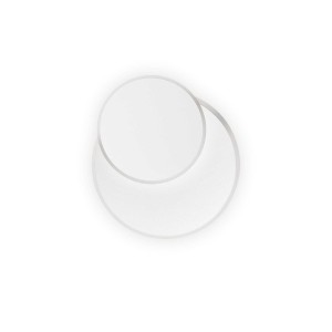 Светильник настенный Ideal Lux Pouche AP Round LED Белый 3000К 259345