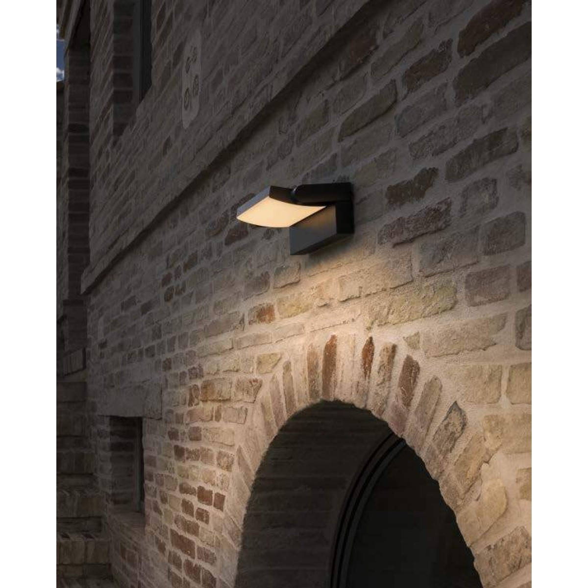 Светильник уличный Ideal Lux Swipe AP Sensor ДД Черный 3000К LED 287737