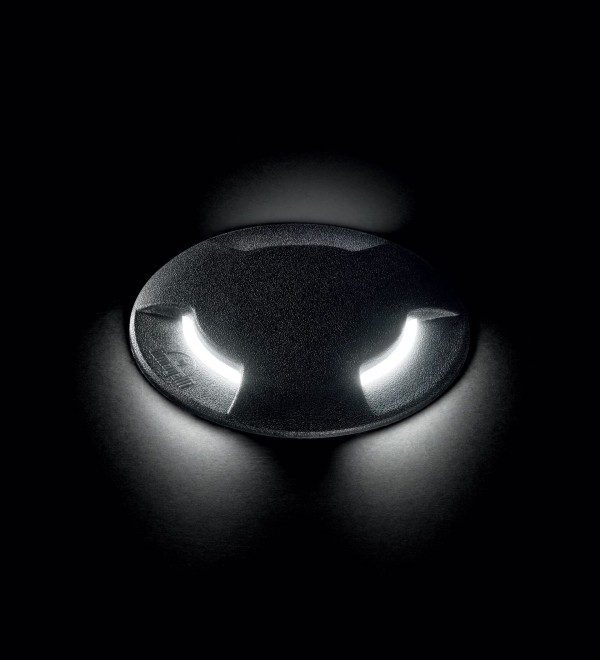 Светильник уличный Ideal Lux Way FI D12.0 Round Triple Черный GX53 351582