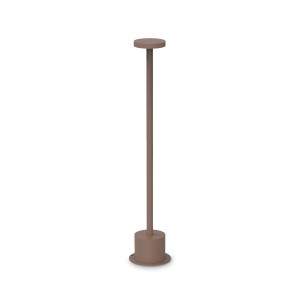 Светильник уличный настольный Ideal Lux Toffee PT D08 H50 Кофе Аккумулятор 3000К LED 347783
