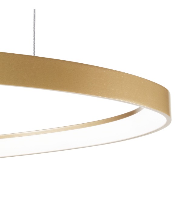 Люстра подвесная Ideal Lux Gemini SP D061 On-Off 2700K Латунь LED 341576