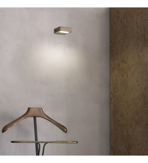 Светильник настенный Ideal Lux TAB AP Латунь 3000К LED 354552