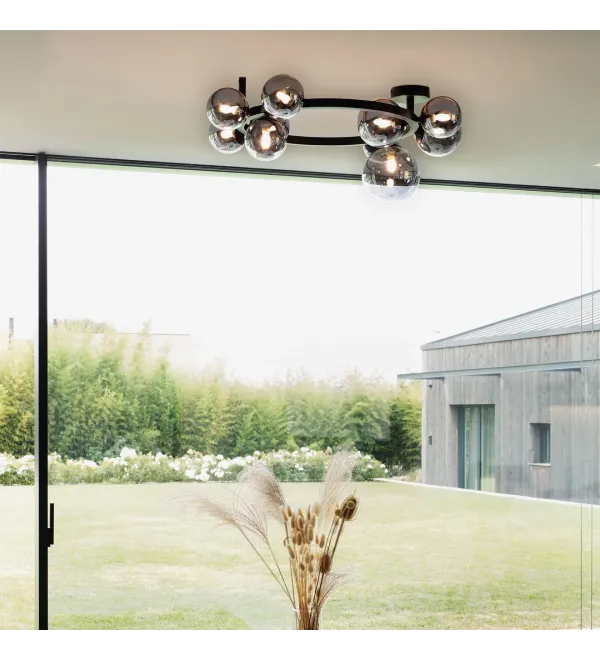 Люстра потолочная Ideal Lux Perlage PL9 Белый G9 32842