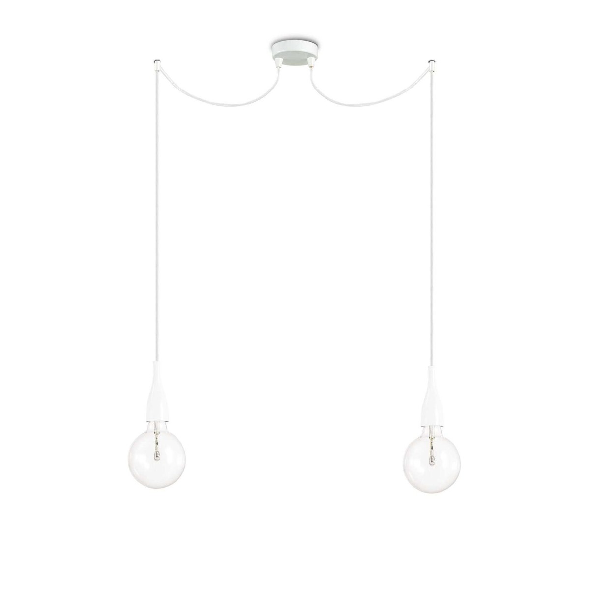 Светильник подвесной Ideal Lux Minimal SP2 Белый E27 112718